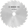 Lame de scie circulaire bois Bosch Standard for Wood 165 x 20 x 1,5 mm 24 dents