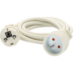 Rallonge électrique Brennenstuhl 2m de câble H05VV-F 3G1,0 (utilisation en intérieur)