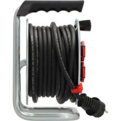 Enrouleur électrique Brennenstuhl Silver baby 4 prises 16A/230V 10 m H07RN-3G1,5