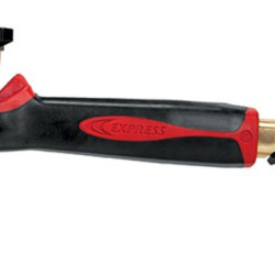 Manche pour chalumeau avec robinet coup de pouce Express 603CR - Raccord tournant coudé - Filetage M18x1 mâle