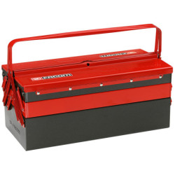 Boîte à outils Facom avec 5 cases métal 470 x 220 x 215 mm - charge maxi 30 kg
