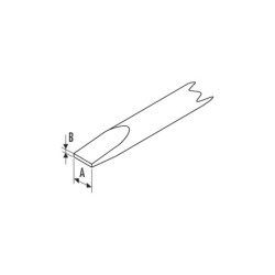 Tournevis isolé 1000 volt empreinte fente 6.5 x 1.2 mm Expert by Facom