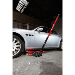 Cric rouleur extra plat Facom 2 tonnes