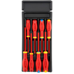 Module de 8 tournevis Facom MOD.AT1VE Protwist isolés 1000V
