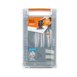 Ensemble d'accessoires de ponçage Starlock pour outil oscillant multifonctions - 63 pièces - Fein