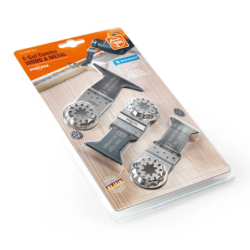 Lame de scie plongeante E-Cut Starlock bois et métal pour outil multifonctions - Fein - Lot de 3