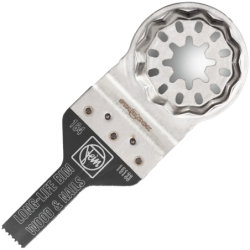 Lame de scie Fein E-Cut Long Life pour outil oscillant - Bois et plastique - Starlock - 30 x 10 mm