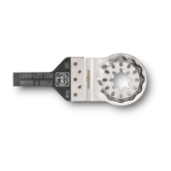 Lame de scie Fein E-Cut Long Life pour outil oscillant - Bois et plastique - Starlock - 30 x 10 mm