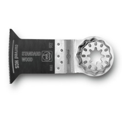 Lame de scie standard E-Cut curved Fein largeur 50 mm longueur 50 mm Starlock