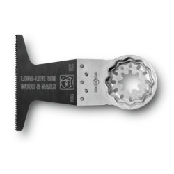 Lame de scie Fein E-Cut Long Life pour outil oscillant - Bois et plastique - Starlock - 50 x 65 mm