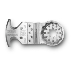 Lame multi-usages pour outil oscillant - Starlock - 3 surfaces de coupe - Matériaux spéciaux