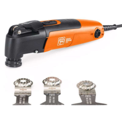 Machine oscillante multi-fonctions MultiTalent Fein FMT 250 QSL 250W StarlockPlus avec 3 accessoires