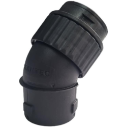 Pièce angle pour connecter un sac d'aspirateur sur une scie circulaire Festool TS55/TSC55