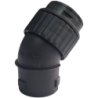 Pièce angle pour connecter un sac d'aspirateur sur une scie circulaire Festool TS55/TSC55