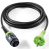 Câble caoutchouc plug-it H05 RN-F4/3 Festool longueur 4 mètres - lot de 3