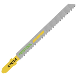 Lame de scie coupe fine pour scie sauteuse longueur 75mm pas de denture 2.5 mm