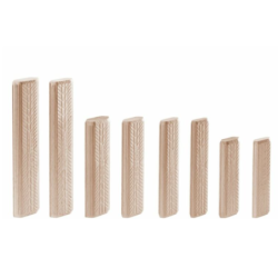Domino XL en hêtre diamètres 8 et 10 mm - assortiment de 306 pièces