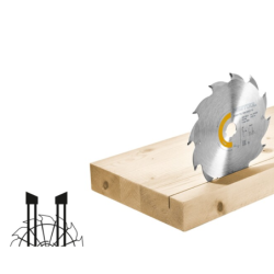 Lame de scie circulaire Panther 230 x 2,5 x 30 18 dents pour le bois tendre