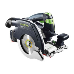 Scie circulaire à capot basculant sans fil HKC 55 EB-Basic Festool avec lame 160 mm