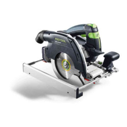 Scie circulaire à capot basculant sans fil HKC 55 EB-Basic Festool avec lame 160 mm