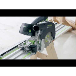 Scie circulaire à capot basculant sans fil HKC 55 EB-Basic Festool avec lame 160 mm