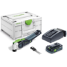 Outil oscillant Festool Vecturo OSC 18 Li 3,1 E-Compact avec une batterie BP 18 Li 3,1 C et chargeur