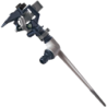 Arroseur asperseur canon plastique sur pic métal pour arrosage jardin - Fitt - Femelle 20 x 27