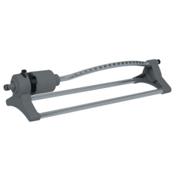 Arroseur oscillant avec rampe aluminium raccord mâle automatique - 17 buses laiton - Fitt