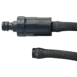 Ensemble tuyau poreux Ecodrop avec raccords et réducteur pression - 13 x 16 mm - 15m - Noir