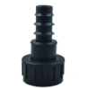 Raccord de jonction cannelé en plastique pour arrosage goutte à goutte sortie femelle 13 x 16 mm