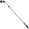 Fusil arrosoir télescopique réglable de 80 à 130 cm - 7 jets tête orientable - Bi matière noir