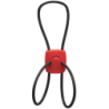 Sellette support d'accroche souple pour tuyau d'arrosage Yoyo - Fitt - Rouge et noir