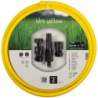Tuyau d'arrosage Idro Yellow Fitt avec accessoires - Diamètre 12,5 mm - 20 mètres - Jaune