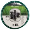 Tuyau d'arrosage Idro Green avec accessoires - Diamètre 12,5 mm - Longueur 15 mètres - Vert
