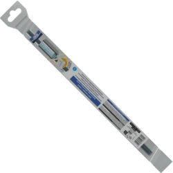 Joint bas de porte de douche tubulaire longueur 1 m transparent épaisseur de 5 à 8 mm