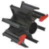 Adaptateur pour bobine écologique de diamètre 300 mm à double clips