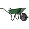 Brouette Haemmerlin Aktiv Premium 100 litres peinte roue gonflée charge utile 150 kg