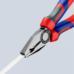 Pince universelle Knipex avec gaines bi matière longueur 180 mm