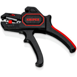 Pince à dénuder automatique réglable fils d'isolation Knipex - 0.2 - 6 mm² - Boîtier plastique