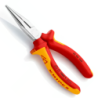 Pince becs demi ronds isolés 1000 V longueur 160 mm