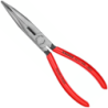 Pince à becs demi-ronds coudée à 40° Knipex - Poignées gainées plastique - Longueur 200 mm