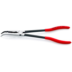 Pince à monter coudée à 45° profils transversaux Knipex - Poignées gainées plastique - 280 mm