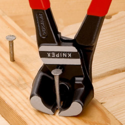 Pince coupante devant pour boulons Knipex