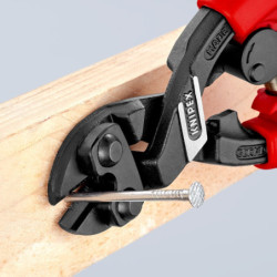 Pince coupe boulon coudée compact Cobolt 200 mm Knipex