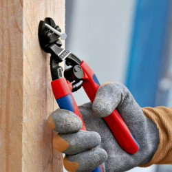 Pince coupe boulon coudée compact Cobolt 200 mm Knipex