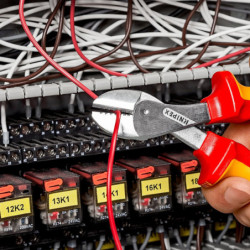Pince coupante de côté X-Cut Knipex - Chromée - Poignées gainées 1000 V - 160 mm