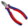 Pince coupante de côté pour électromécanicien - 125 mm - Poignées gainées bi-matière - Knipex