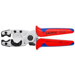 Coupe-tube PER, multicouches et gaines de protection 210 mm - Knipex - Capacité Ø 12-35 mm