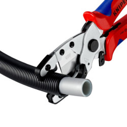 Coupe-tube PER, multicouches et gaines de protection 210 mm - Knipex - Capacité Ø 12-35 mm