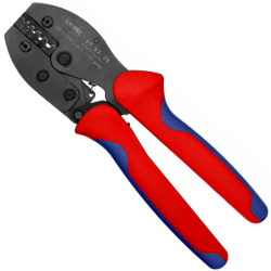 Pince à sertir pour embouts de câble isolés et non de 0,25-6 mm² - PreciForce 97 52 38 Knipex